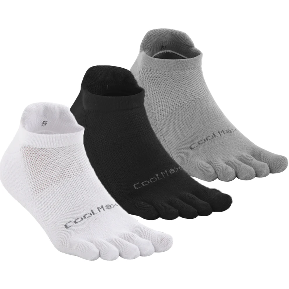 TikMox Toe Socks 3Colors Ankle Running Socks (3Pairs) TikMox Toe Socks 3Colors Ankle Running Socks (3Pairs)