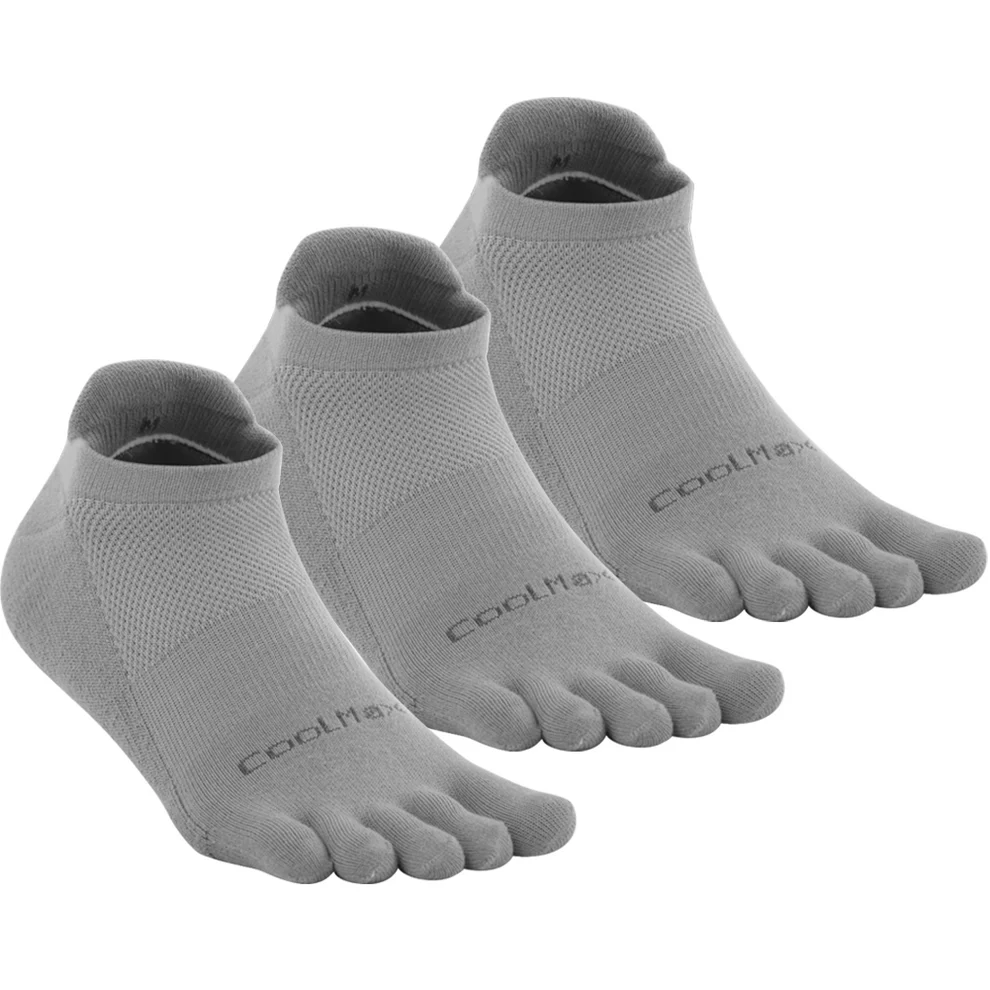TikMox Toe Socks Grey Ankle Running Socks (3Pairs) TikMox Toe Socks Grey Ankle Running Socks (3Pairs)